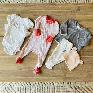 0-3 Month Organic Baby Lot: Parade, Burts Bees